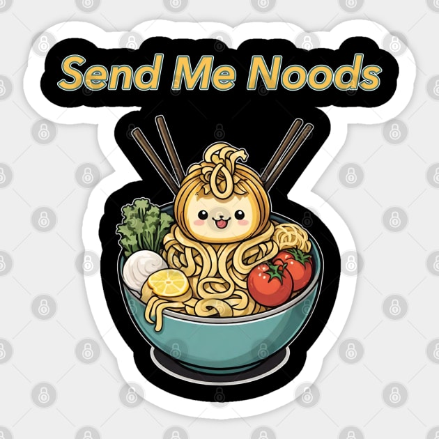 Send Me Noods Sticker by Grave Digs